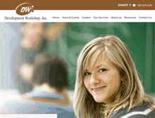 Tablet Screenshot of dwinc.org